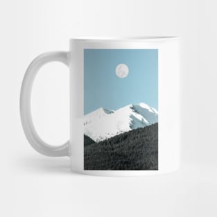 Full Moon in the Mountains Mug